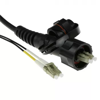 ACT RL7120 InfiniBand/kuitu-kaapeli 20 m 2x LC 2x LC ODVA musta