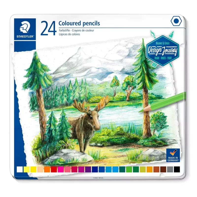 Värikynät Staedtler 146C monivärinen 24 kpl