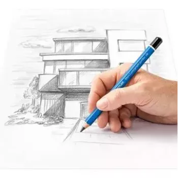 Kynä Staedtler Mars Lumograph Jumbo Multi 5 kpl