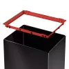 Suorakaiteen muotoinen teräksinen jäteastia Hailo Big-Box Swing L