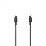 Hama 00305023 audiokaapeli 1,5 m TOSLINK musta