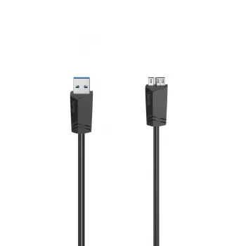 Hama USB-kaapeli 0,75 m micro-USB A USB A musta 5 Gbit/s