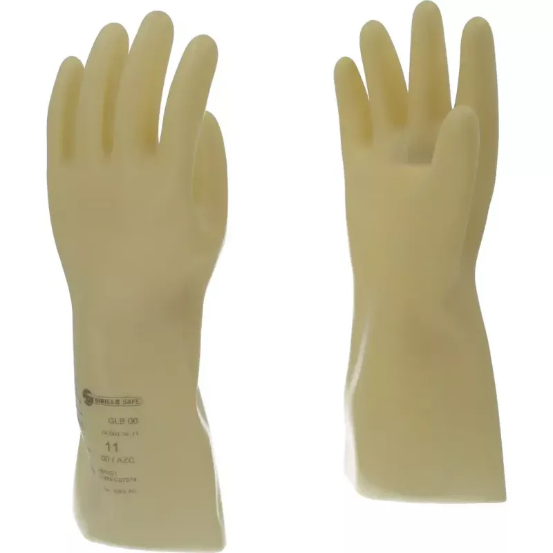 Eristyskäsineet KS Tools 117.0051 valkoinen lateksi aikuinen 360 mm