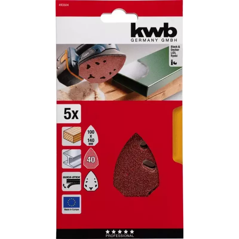 Hiomalaikka KWB 493504 5 kpl