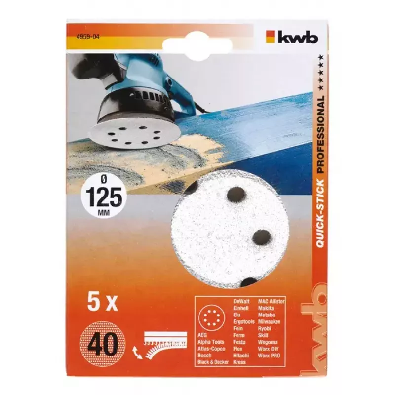 Hiomalaikka KWB 495904 5 kpl