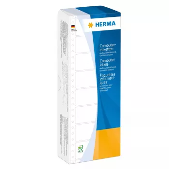 Itseliimautuva tulostintarra HERMA tietokonetarrat jatkuvat 101,6 x 48,4 mm 1-rivinen