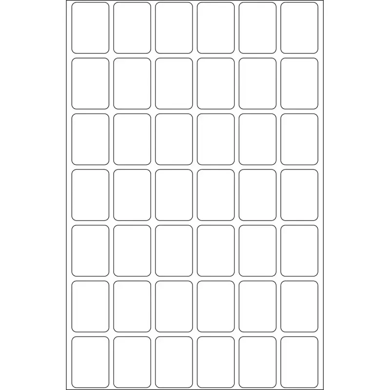 Yleisliimatarra HERMA 16x22 mm valkoinen paperi matta käsinmerkintä