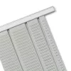 Nobo T-Card Office Planner Kit 24 paikkaa, valkoinen, 480 mm, 480 mm, 1,97 kg, 497 mm, 37 mm