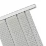Nobo T-Card Office Planner Kit 24 paikkaa, valkoinen, 480 mm, 480 mm, 1,97 kg, 497 mm, 37 mm