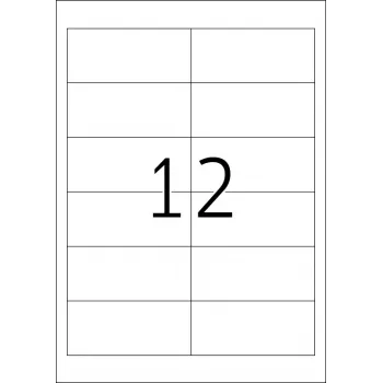Itseliimautuvat tarrat HERMA A4 97x42,3 mm 300 kpl
