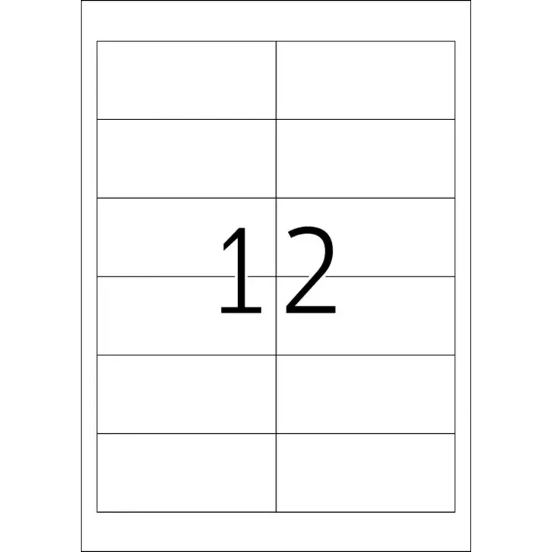 Itseliimautuvat tarrat HERMA A4 97x42,3 mm 300 kpl
