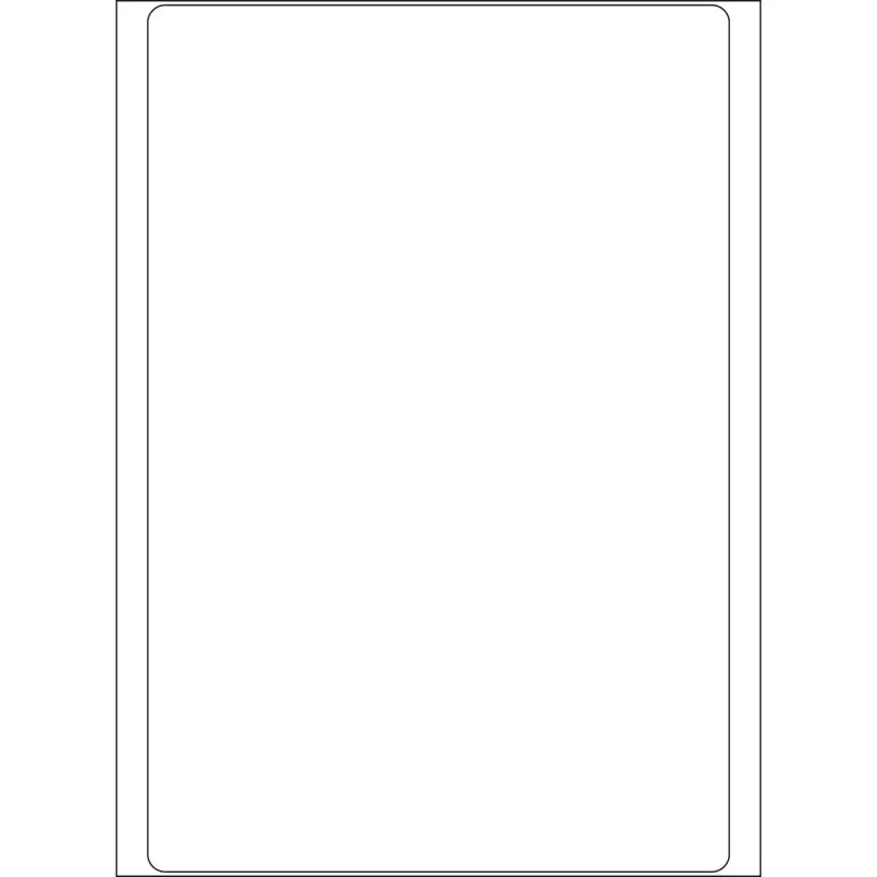 Yleiskäyttötarrat HERMA 100x149 mm valkoinen paperi matta käsinmerkintä 32 kpl