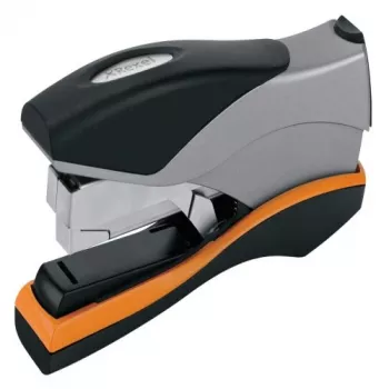 Rexel-nitoja manuaalinen Optima 40 Low Force hopea/musta, 40 arkkia, musta, oranssi, hopea, metalli, 7 cm, 600 g, 40 x 190 x 80 mm