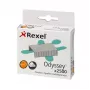Rexel-nitojan niitit Odyssey 2 500 kpl:n pakkaus, niittipakkaus, 2 500 niittiä, teräs, hopea, 60 arkkia, 130 g