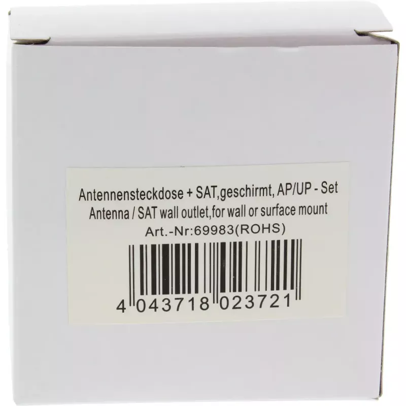 InLine antennipistorasia suojattu AP/UP sarja InLine 69983