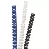 GBC ClickBind 388057E uudelleensuljettavat sidontakammat, A4, 12 mm, 34 rengasta, 95 arkkia, valkoinen, 50 kpl
