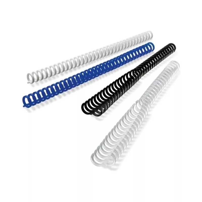 GBC ClickBind 388057E uudelleensuljettavat sidontakammat, A4, 12 mm, 34 rengasta, 95 arkkia, valkoinen, 50 kpl