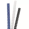 GBC ClickBind 388057E uudelleensuljettavat sidontakammat, A4, 12 mm, 34 rengasta, 95 arkkia, valkoinen, 50 kpl