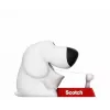 Teippiteline 3M Scotch C31 musta punainen valkoinen Dog-810