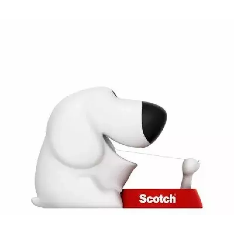Teippiteline 3M Scotch C31 musta punainen valkoinen Dog-810