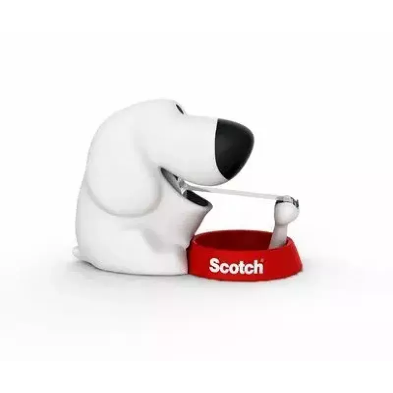 Teippiteline 3M Scotch C31 musta punainen valkoinen Dog-810