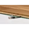 Litteä verkkokaapeli Goobay CAT 6A U/UTP musta 5 m