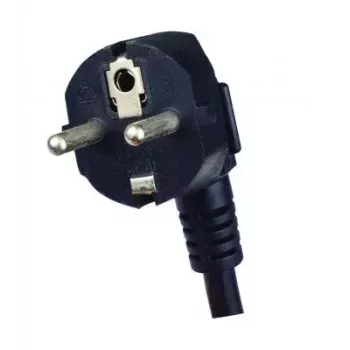 Tecline 19 tuuman PDU 12x IEC13-pistorasia alumiinikotelossa 1U, 3x 1,5 mm kaapeli 2,5 m, RAL 9005 musta (808902)