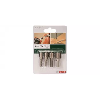 Bosch 2609255904 Hylsysarja 1/4 tuuman kuusiovarrella, 4 osaa
