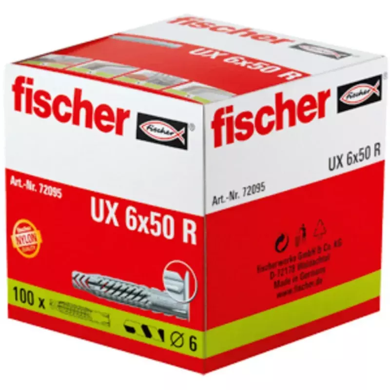 Fischer 72095 seinätulppa