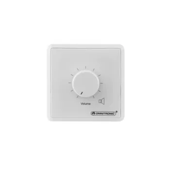 Äänenvoimakkuuden säädin Omnitronic 80711004 30 W seinäasennus valkoinen