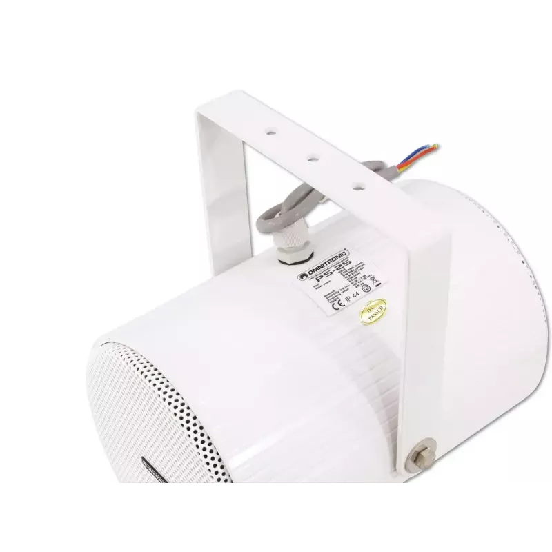 Omnitronic PS-30 valkoinen johdollinen 20 W kaiutin