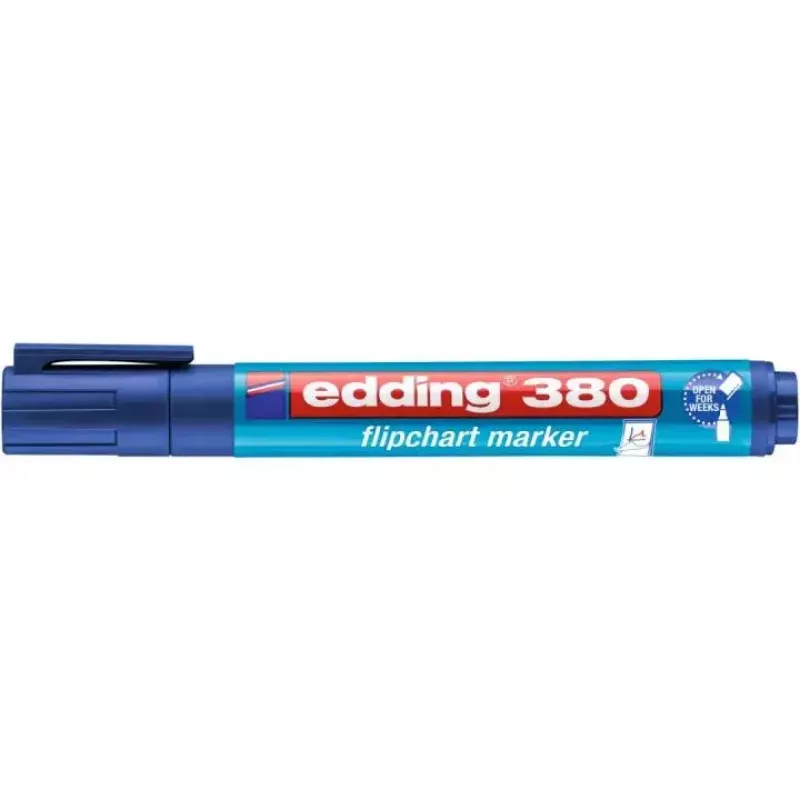 Tarra Edding 4-380 — pyöreä kärki, sininen muste, yksittäiskappale, 16,6 g