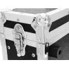 Flightcase Roadinger 30107202 vaneri musta hopea 5,8 kg