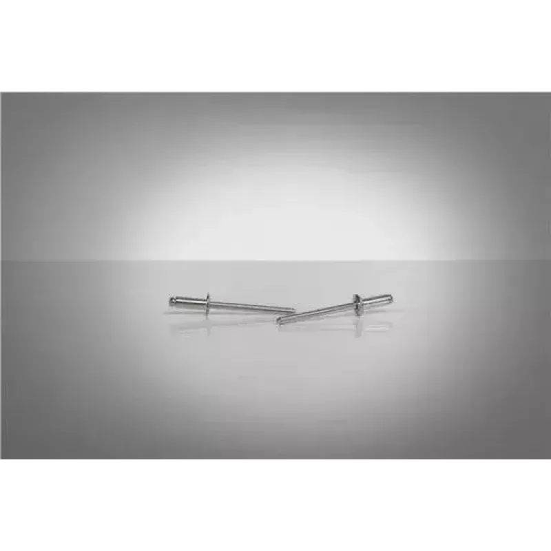 GESIPA 6300162 sokkoniitti, alumiini/teräs, 3 x 10 mm, puristusalue 5–7 mm, litteä pyöreäkanta