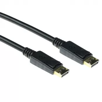 ACT 0,5 metrin DisplayPort-kaapeli pistoke – DisplayPort-pistoke, nasta 20 ei kytketty