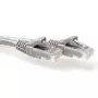 ACT harmaa 4 metrin U/UTP CAT6 -verkkokaapeli snagless RJ45-liittimillä