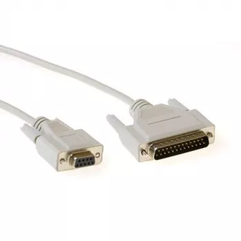 ACT 1,8 m sarjaliitäntäkaapeli 9-pin D-Sub naaras - 25-pin D-Sub uros