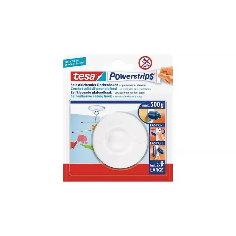 Yleiskoukku TESA Powerstrips Indoor 58029-00020-04