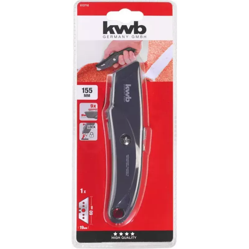 katkoteräveitsi KWB 013710 155 mm pituus 6 cm terä