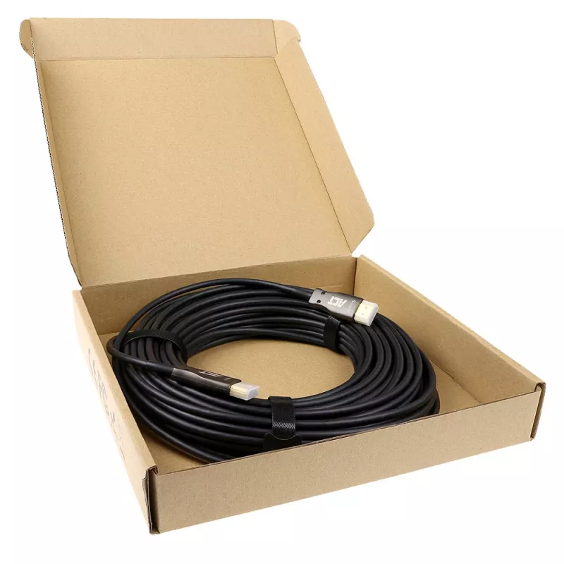 ACT 10 metrin HDMI aktiivinen optinen kaapeli v2.0 HDMI-A uros - HDMI-A uros