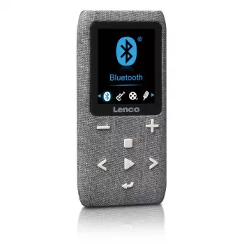 MP4-soitin Lenco Xemio-861 8 GB harmaa USB 3.2 FM-radio