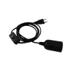 Virtajohto Eurolite 51100666 musta 1,7 m H05VV-F 230 V