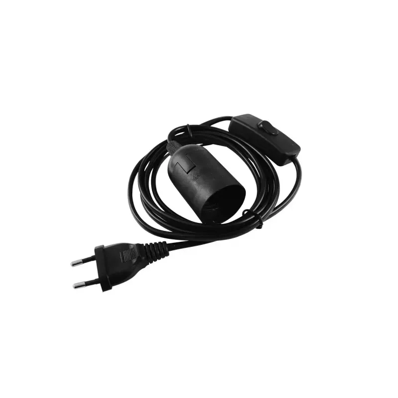 Virtajohto Eurolite 51100666 musta 1,7 m H05VV-F 230 V