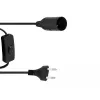 Virtajohto Eurolite 51100666 musta 1,7 m H05VV-F 230 V