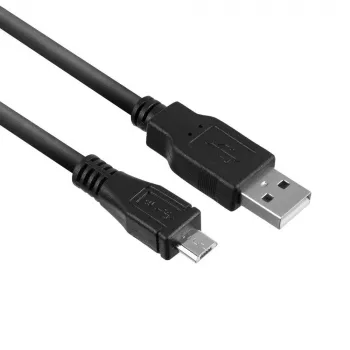 ACT USB 2.0 -lataus- ja datakaapeli A-uros – Micro-B-uros, 1 metri