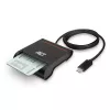 ACT ulkoinen USB-C-älykortin eID-kortinlukija, musta