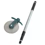WENKO 88231500 rikkakasvien poistotyökalu ruostumaton teräskahva muovi musta harmaa 139 cm