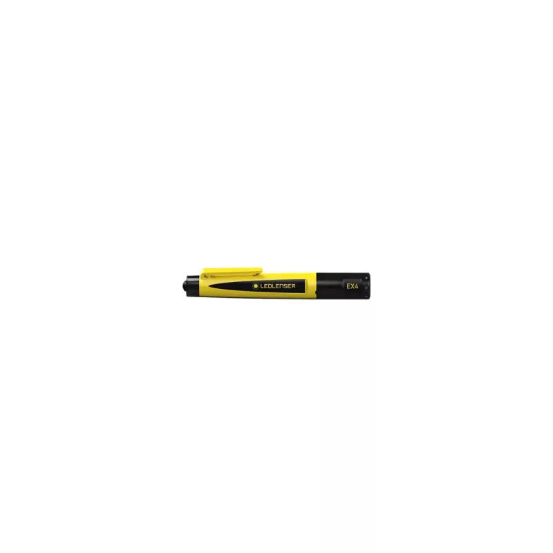 Ledlenser EX4 kynälamppu musta keltainen IPX8 50 lm 35 m