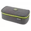 Herlitz beatBox ABC -penaalilaatikko polyesteri harmaa keltainen 225x120x70mm