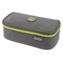 Herlitz beatBox ABC -penaalilaatikko polyesteri harmaa keltainen 225x120x70mm